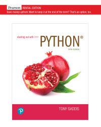 Starting Out with Python 5th Edition – PDF ebook Starting Out with Python 5th Edition – PDF ebook