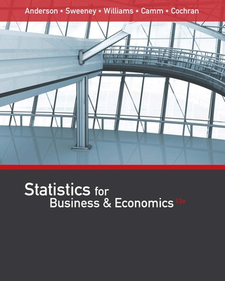 Statistics for Business & Economics 13th Edition – PDF ebook Statistics for Business & Economics 13th Edition – PDF ebook