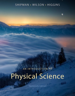 (PDF ebook) – An Introduction to Physical Science 13th Edition