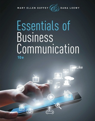 Essentials of Business Communication 10th Edition – PDF ebook Essentials of Business Communication 10th Edition – PDF ebook
