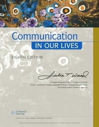 Communication in Our Lives, 8th Edition – Original PDF ebook Communication in Our Lives, 8th Edition – Original PDF ebook