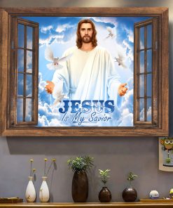 Jesus Is My Savior, Jesus Gift Canvas QFMM170501