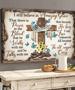 The Old Rugged Cross Jesus Gift Canvas UKMM100501