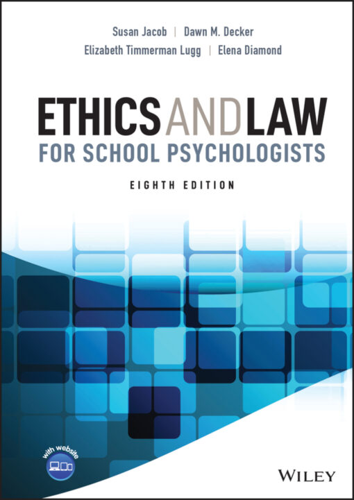 Ethics and Law for School Psychologists 8th Edition – PDF ebook