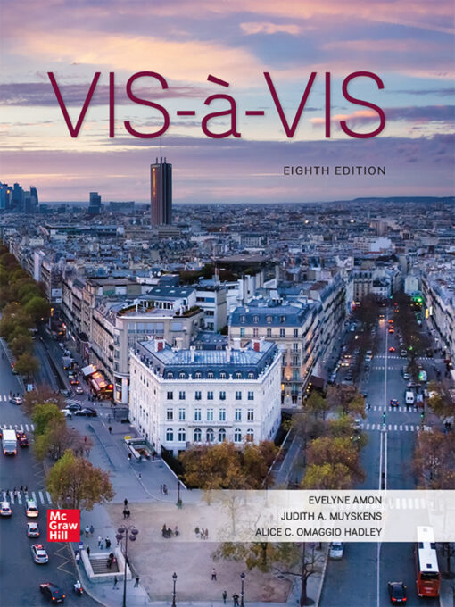 Vis-a-vis: Beginning French (Student Edition) 8th Edition – PDF ebook