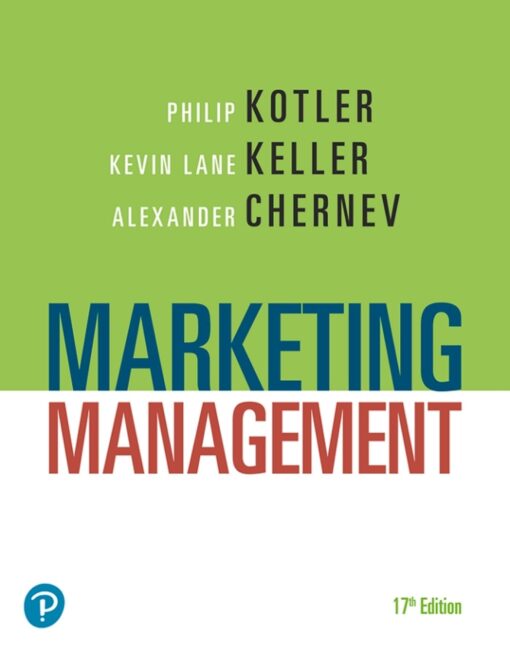 Marketing Management 17th Edition – PDF ebook